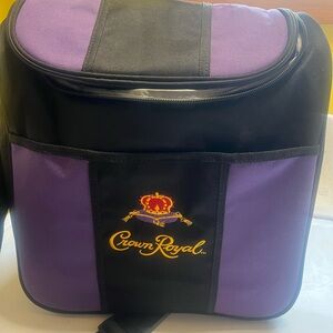 Purple and Black Cooler Bag Crown Royal Promitiknal
